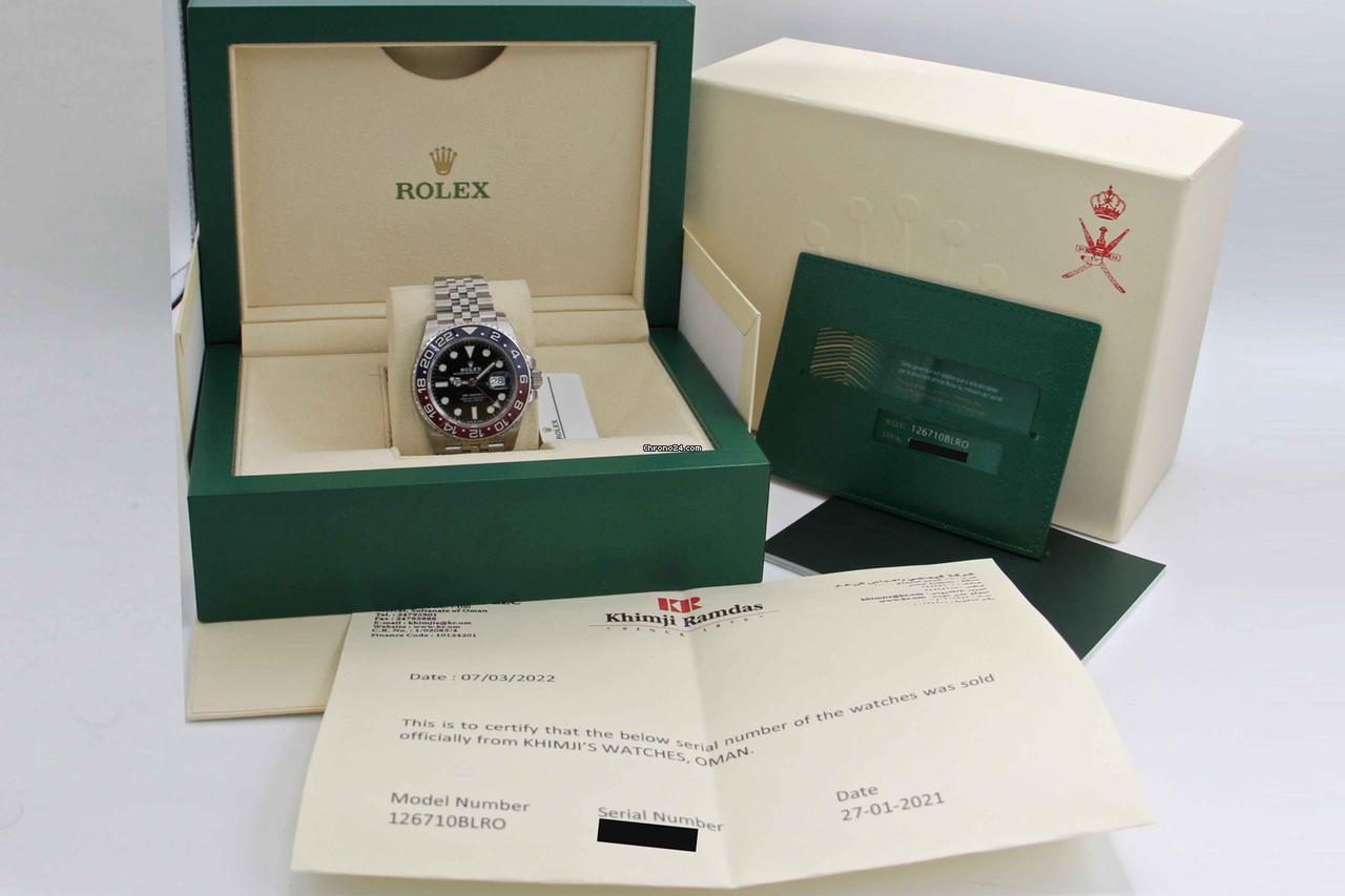 RLX GMT Master II everose