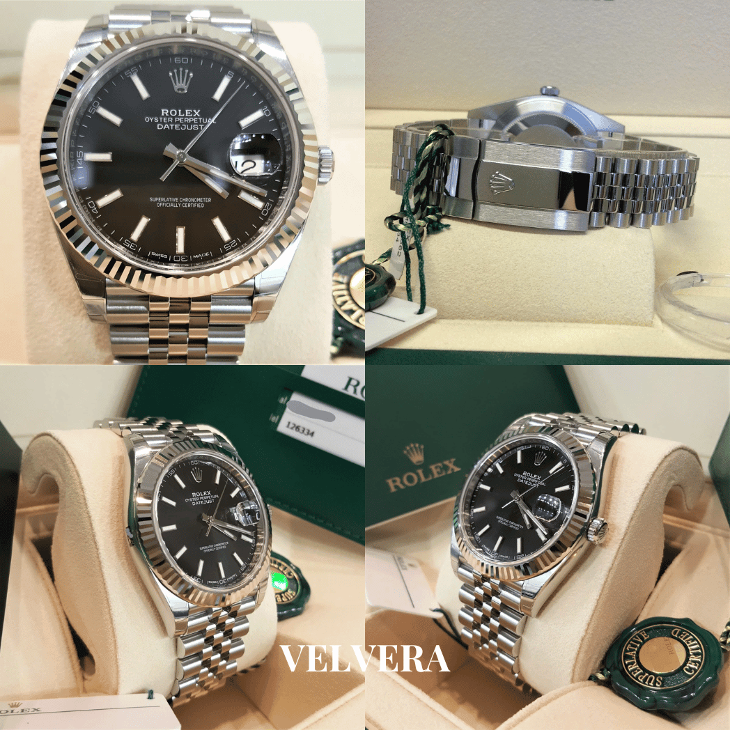 Montre Homme - Date just 41 Noir