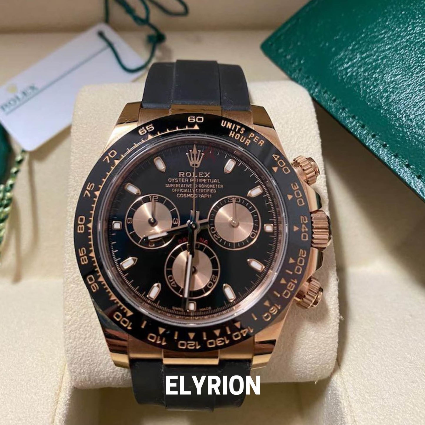 Montre Homme - Daytona Oysterflex Everose