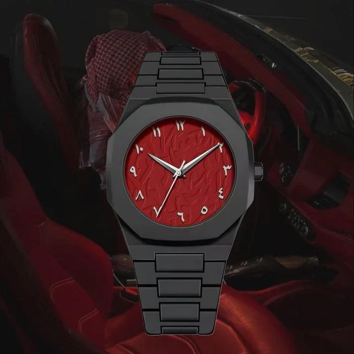 ARABIC BLACK AURA WATCH