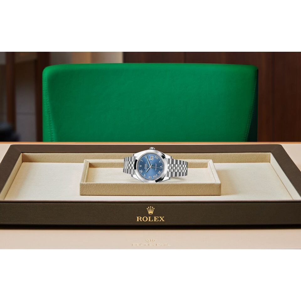 Montre Datejust Bleu