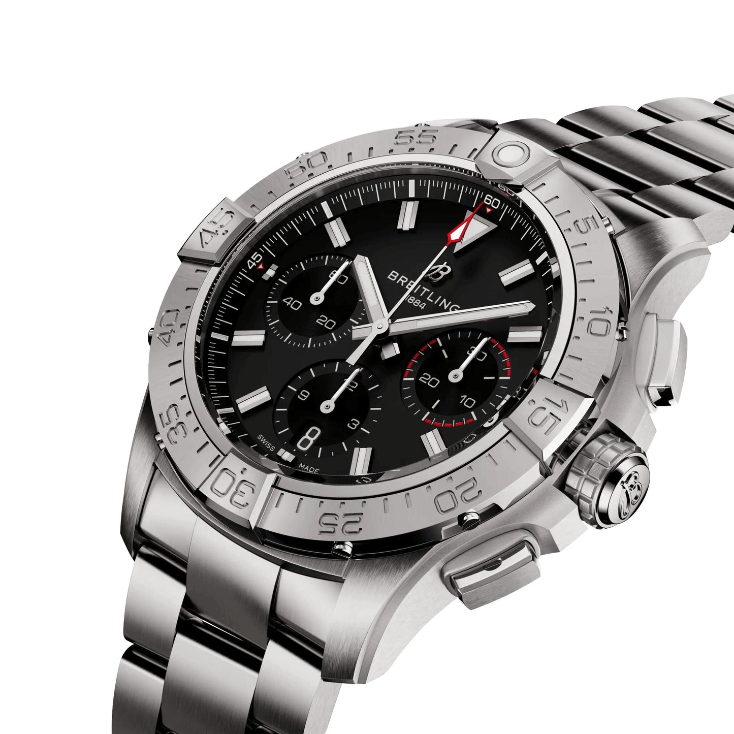 Montre Breitling Avenger B01 Chronograph automatique cadran noir