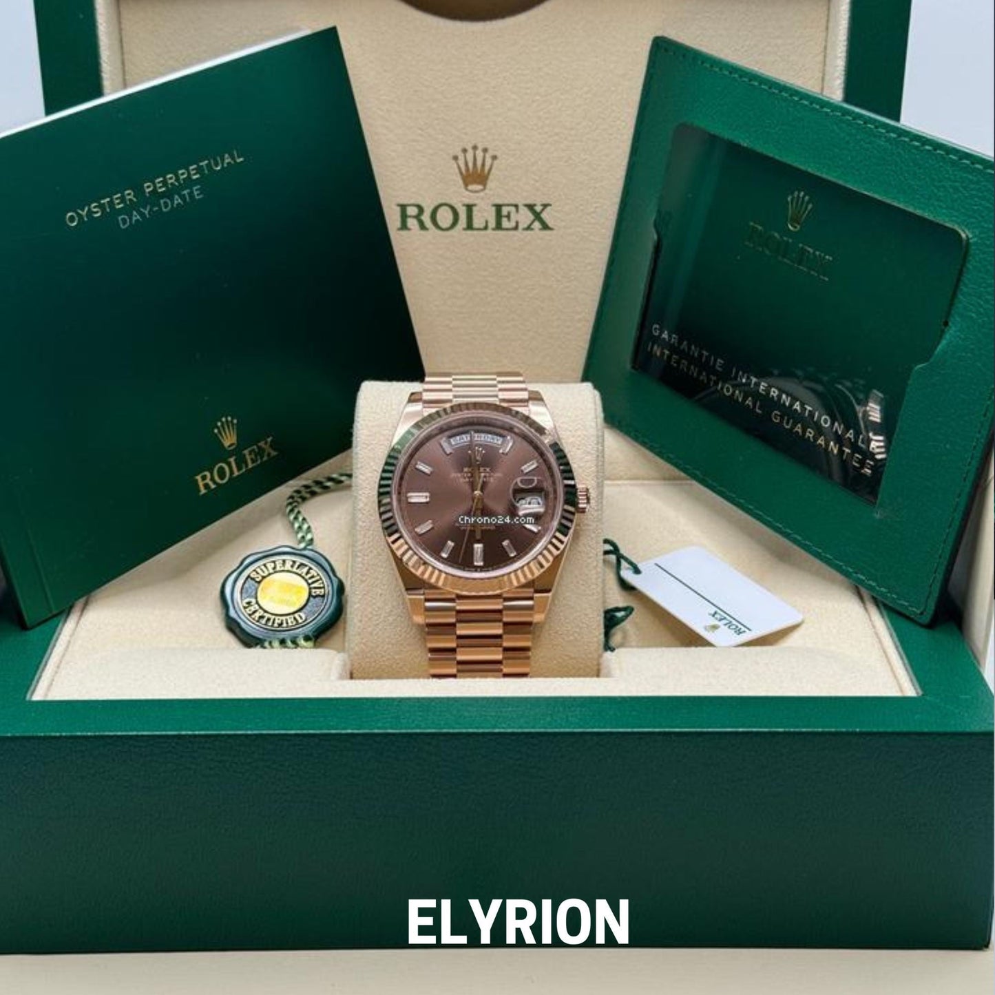 Montre Homme - Daydate Chocolate