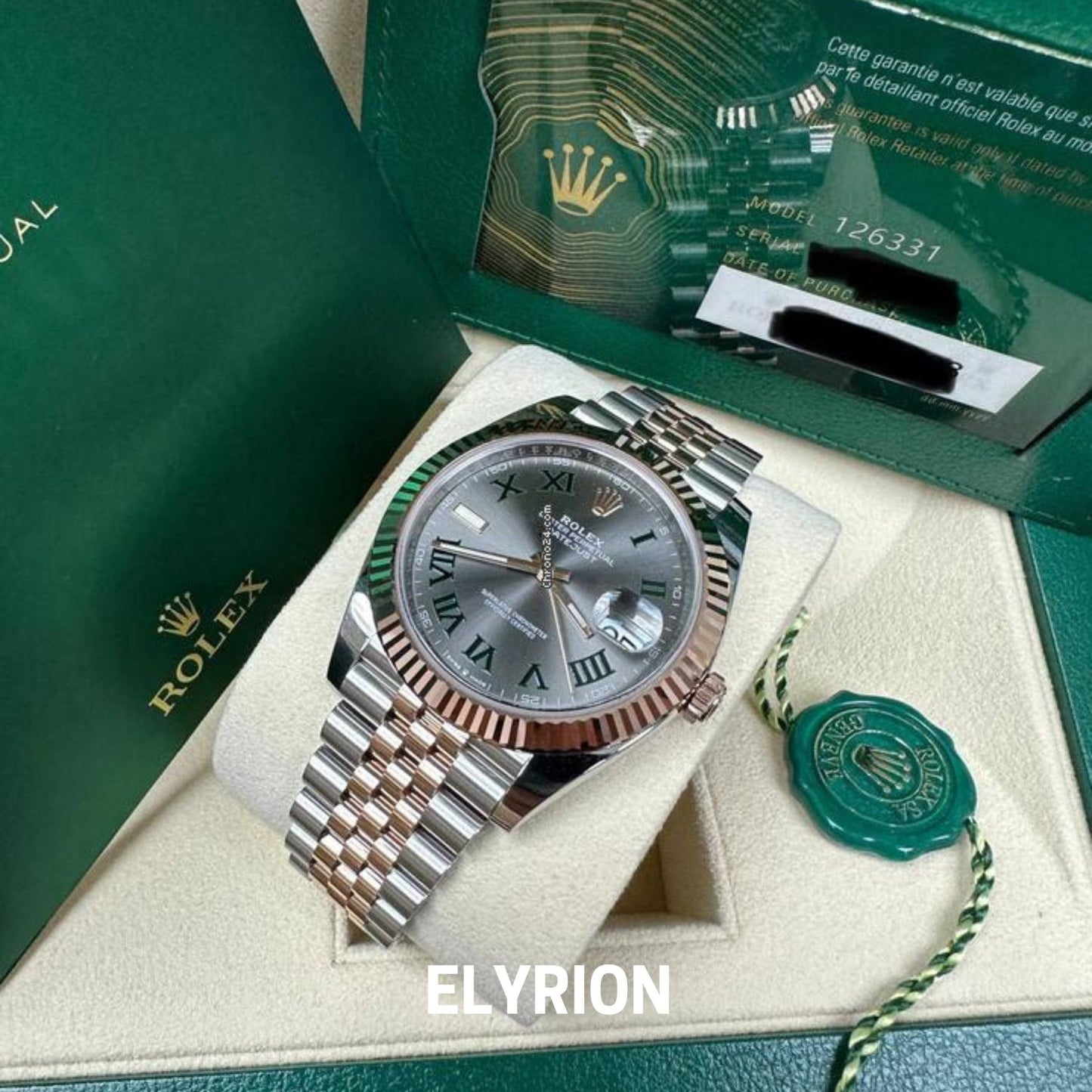 Montre Homme - Datejust Wimbledon 41