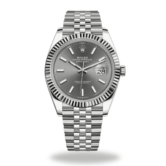 Montre Homme -  Date just 41 Gris