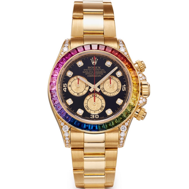 Montre  Cosmograph Daytona Rainbow Jaune