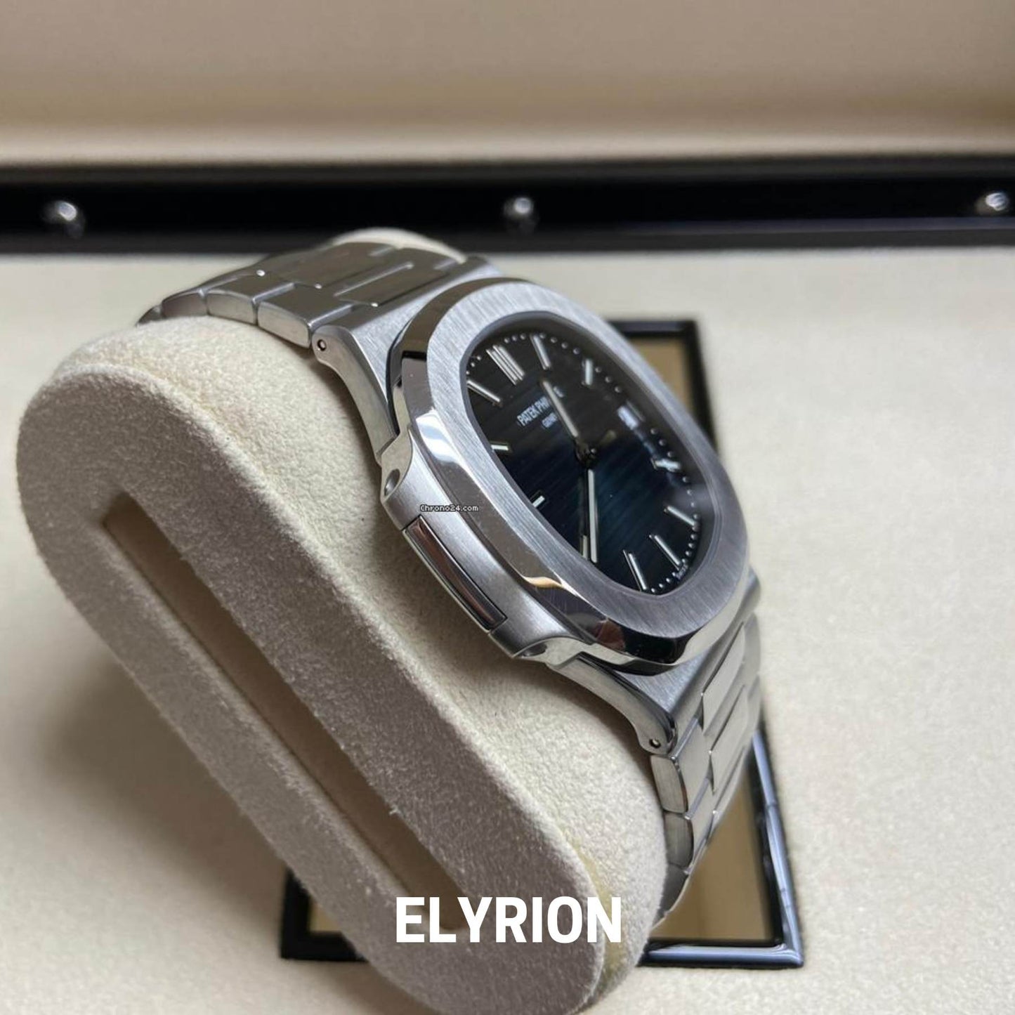 Montre Homme - Patek Nautilus Bleu