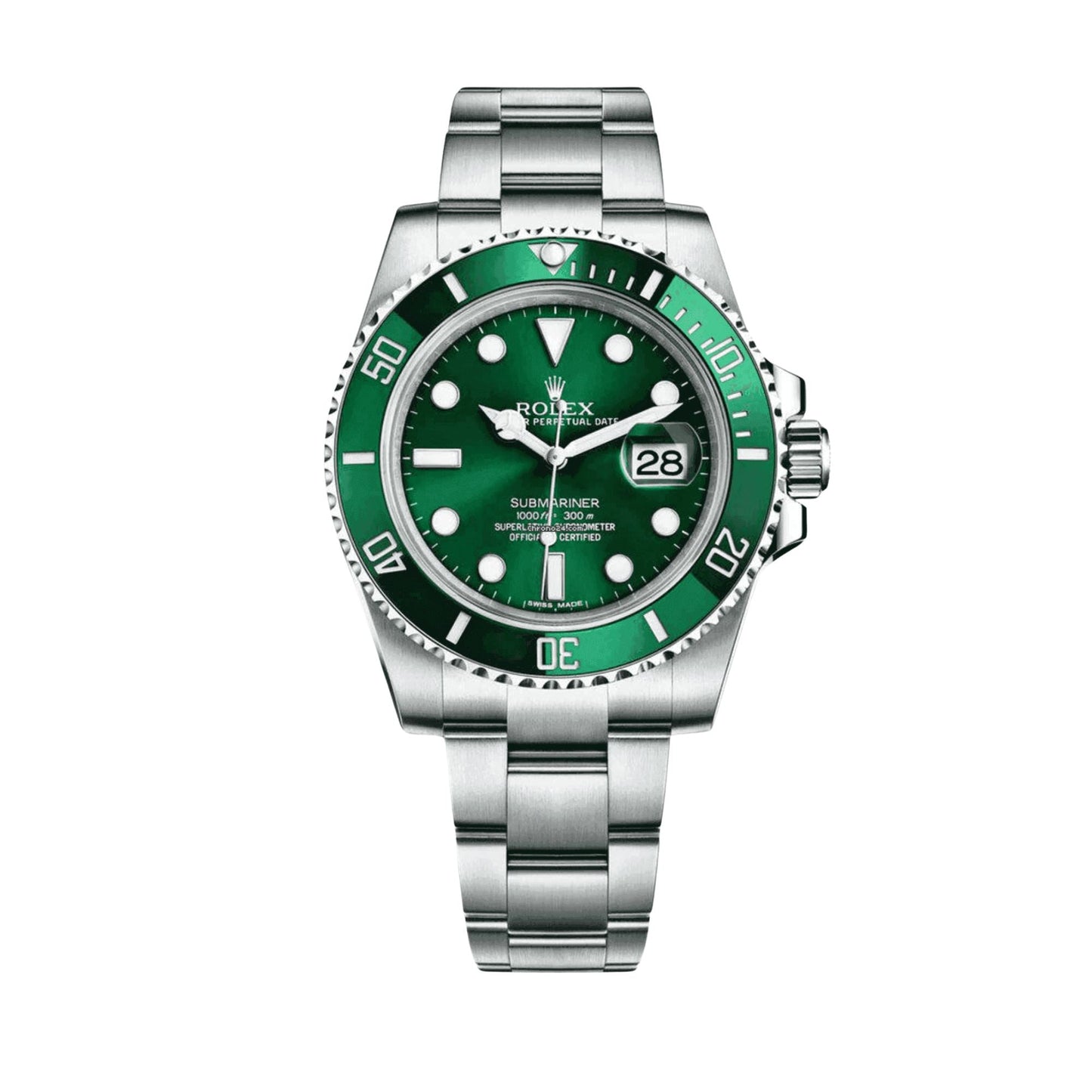 Montre Homme - Submariner Vert "Hulk"