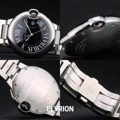 Montre Femme - Panthère Two Tone Diamond Rose Gold & Silver.