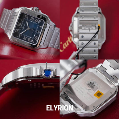 Montre Homme - Cart Santos Bleu