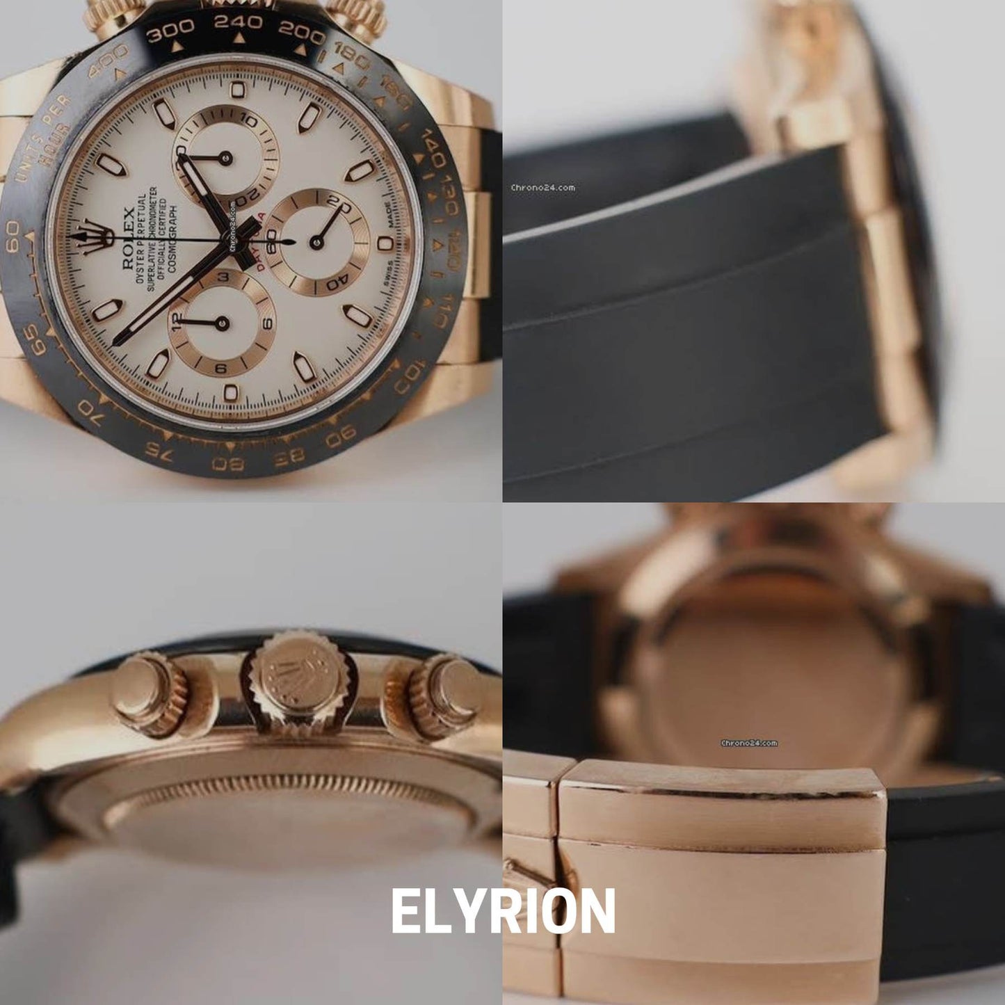 Montre Homme - Daytona Oysterflex Ivory