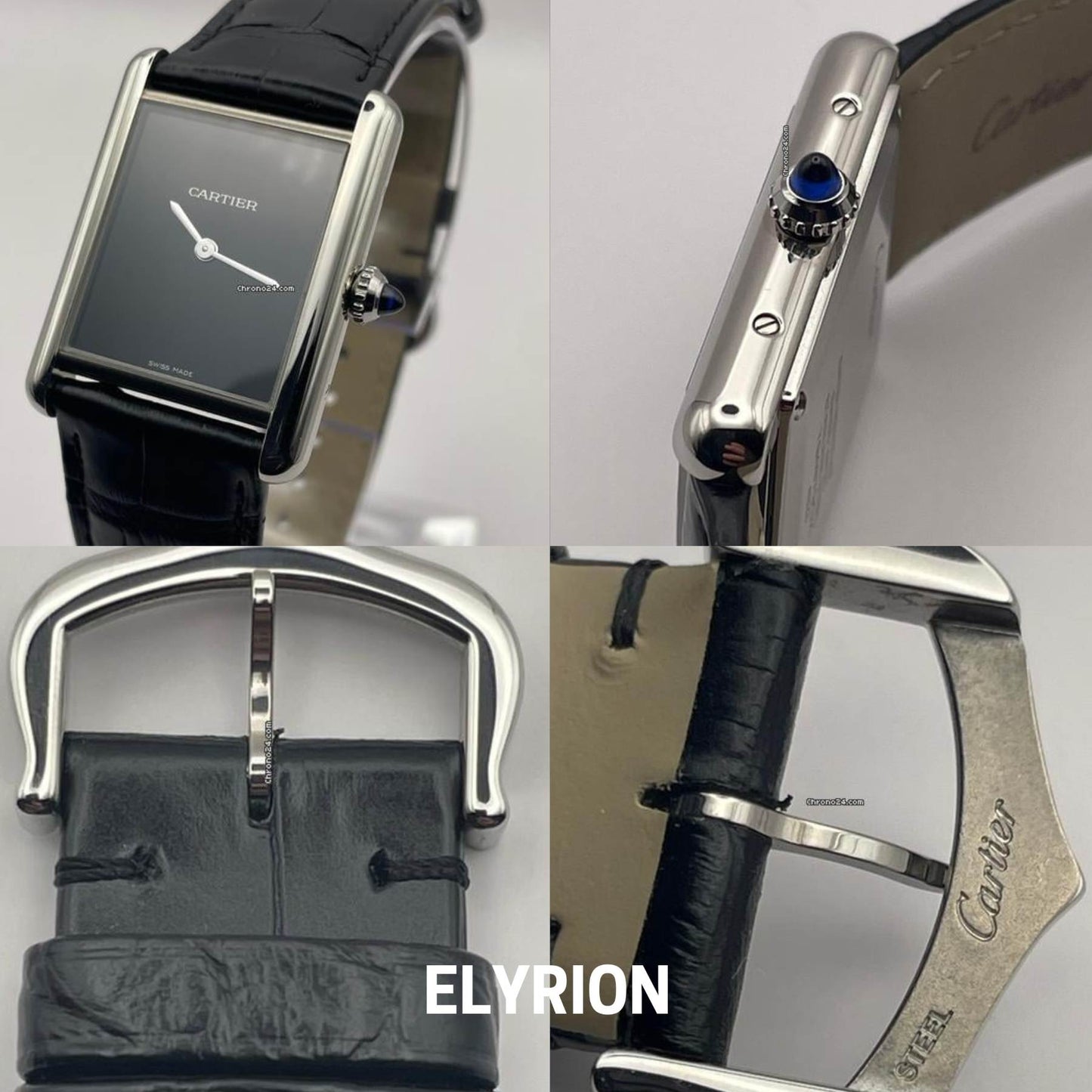 Montre Femme - Tank Must Noir