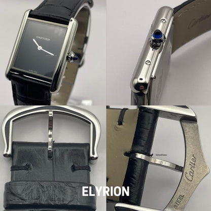 Montre Femme - Tank Must Noir