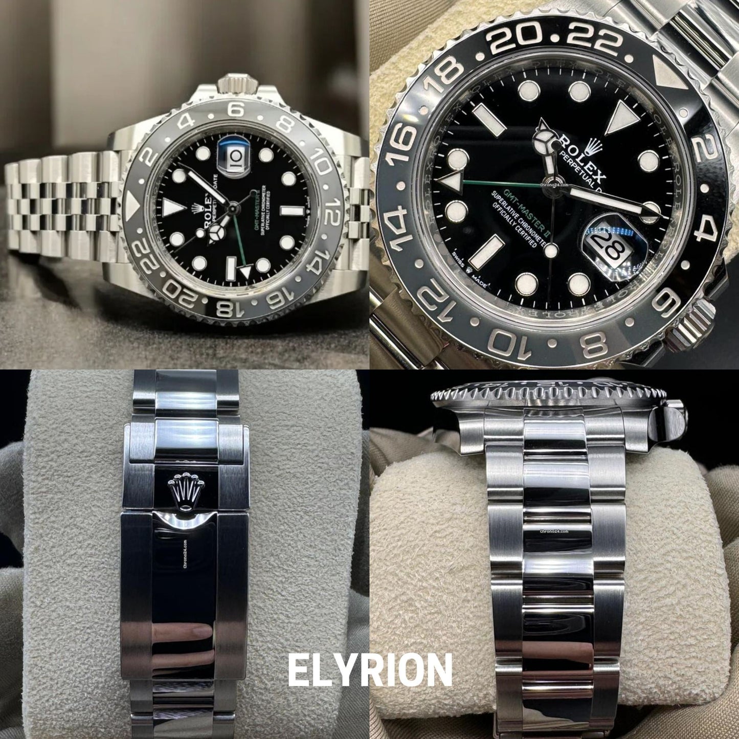 Montre Homme - GMT MASTER "BRUCE WAYNE"