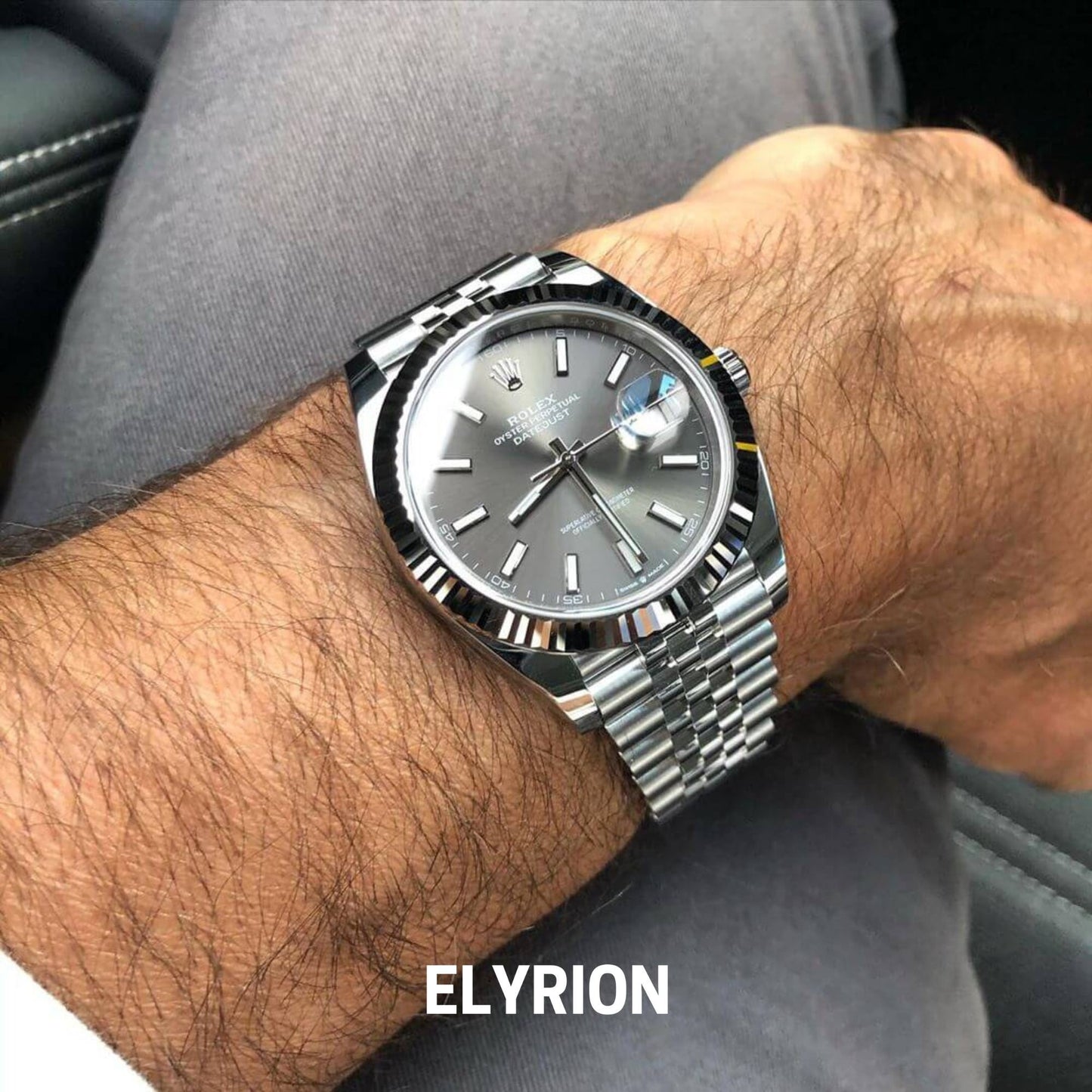 Montre Homme - Datejust 41 Gris