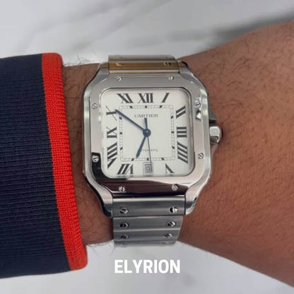 Montre Homme - Cart Santos Blanc