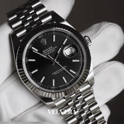 Montre Homme -  Date just 41 Noir