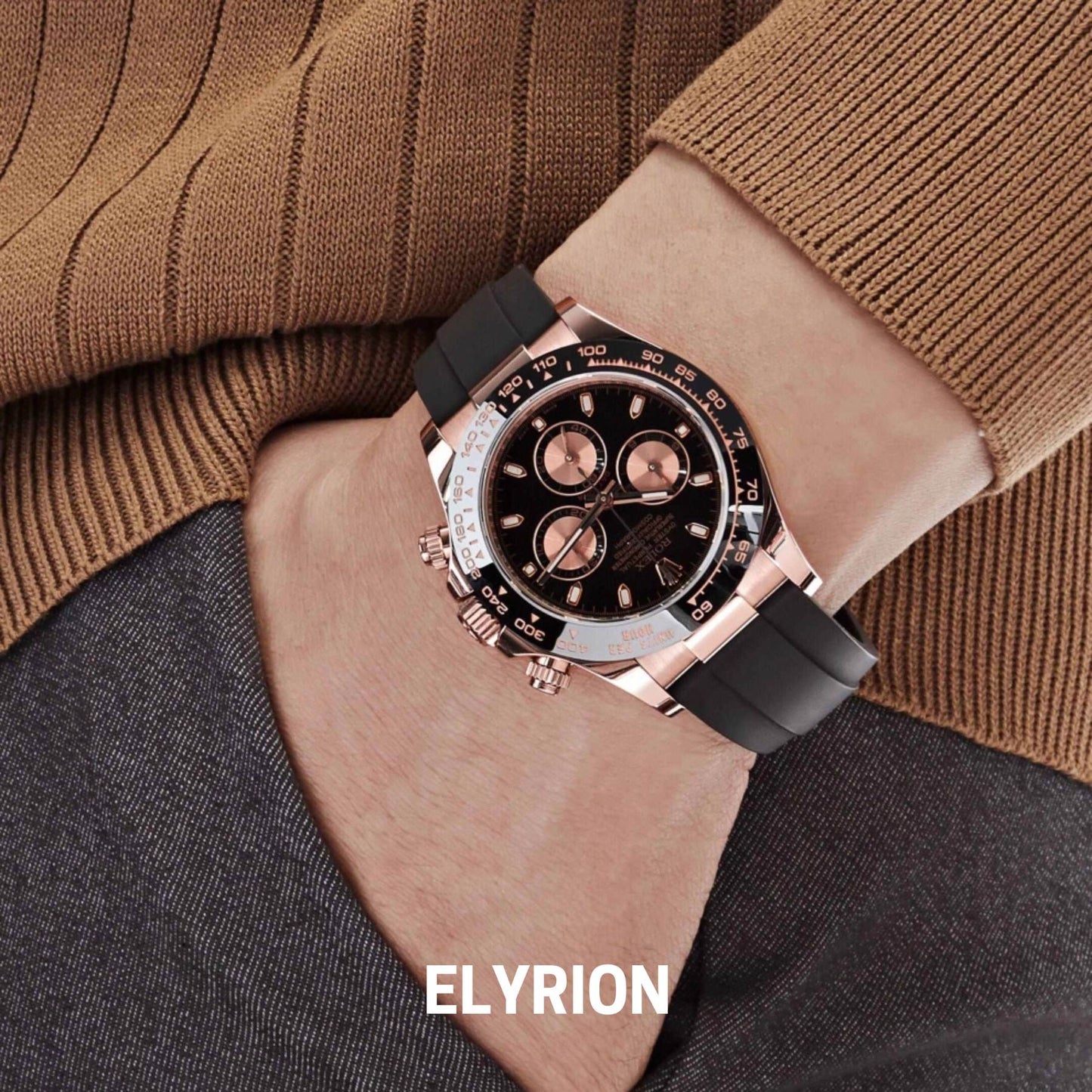Montre Homme - Daytona Oysterflex Everose