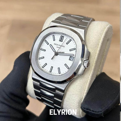 Montre Homme - Patek Nautilus Blanc
