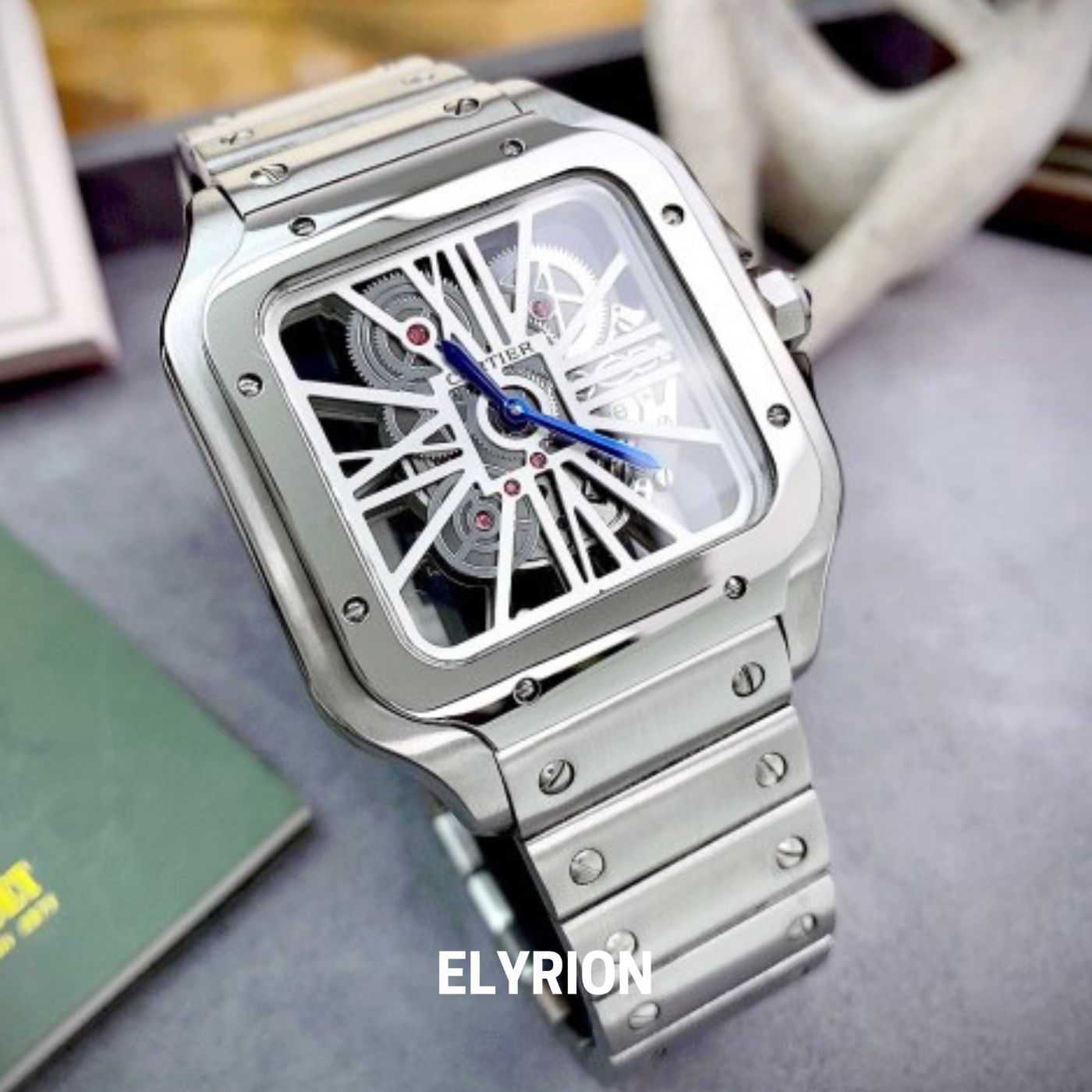 Cartier Santos de Cartier Skeleton – Grand Modèle (WHSA0015)