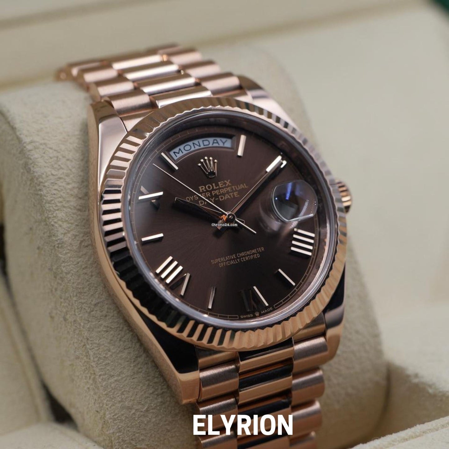 Montre Homme - Daydate Chocolate