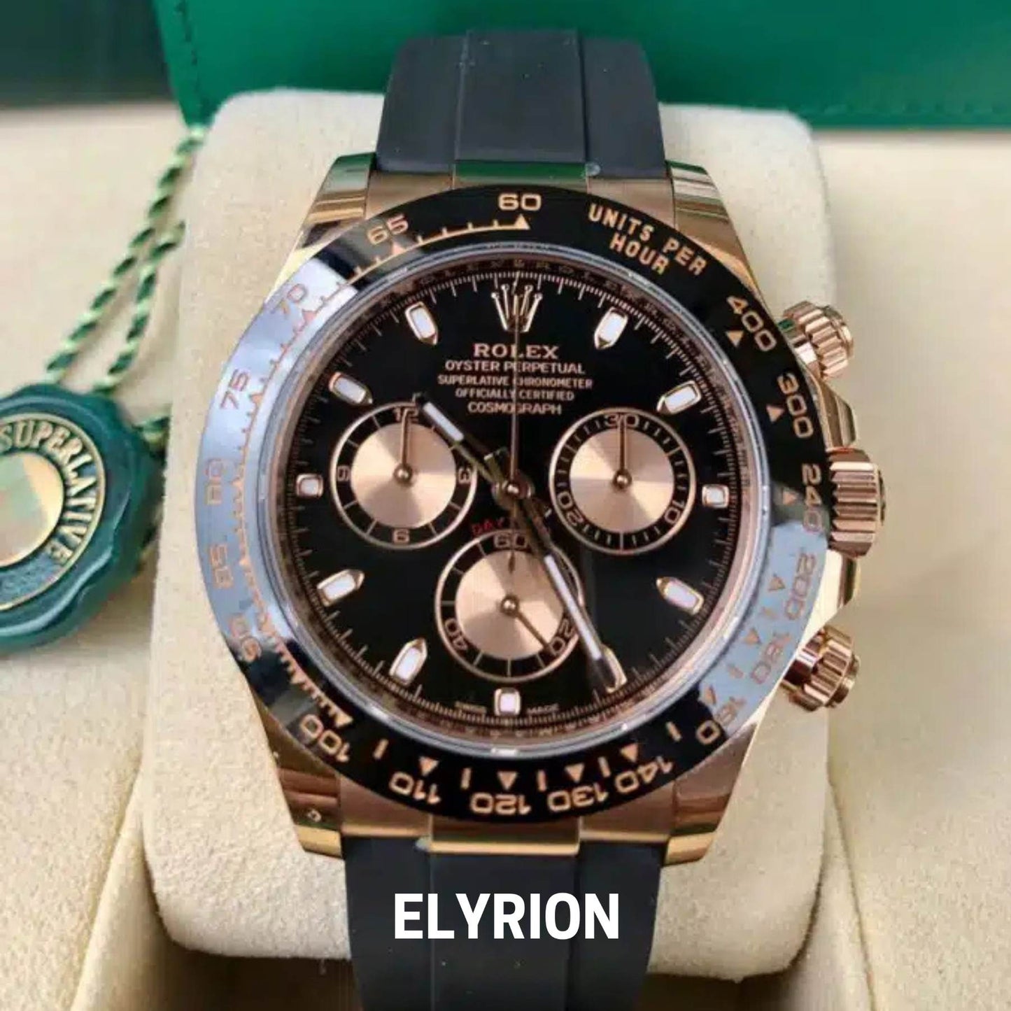 Montre Homme - Daytona Oysterflex Everose