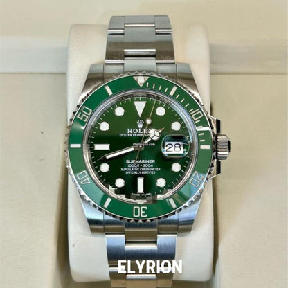 Montre Homme - Submariner Vert "Hulk"