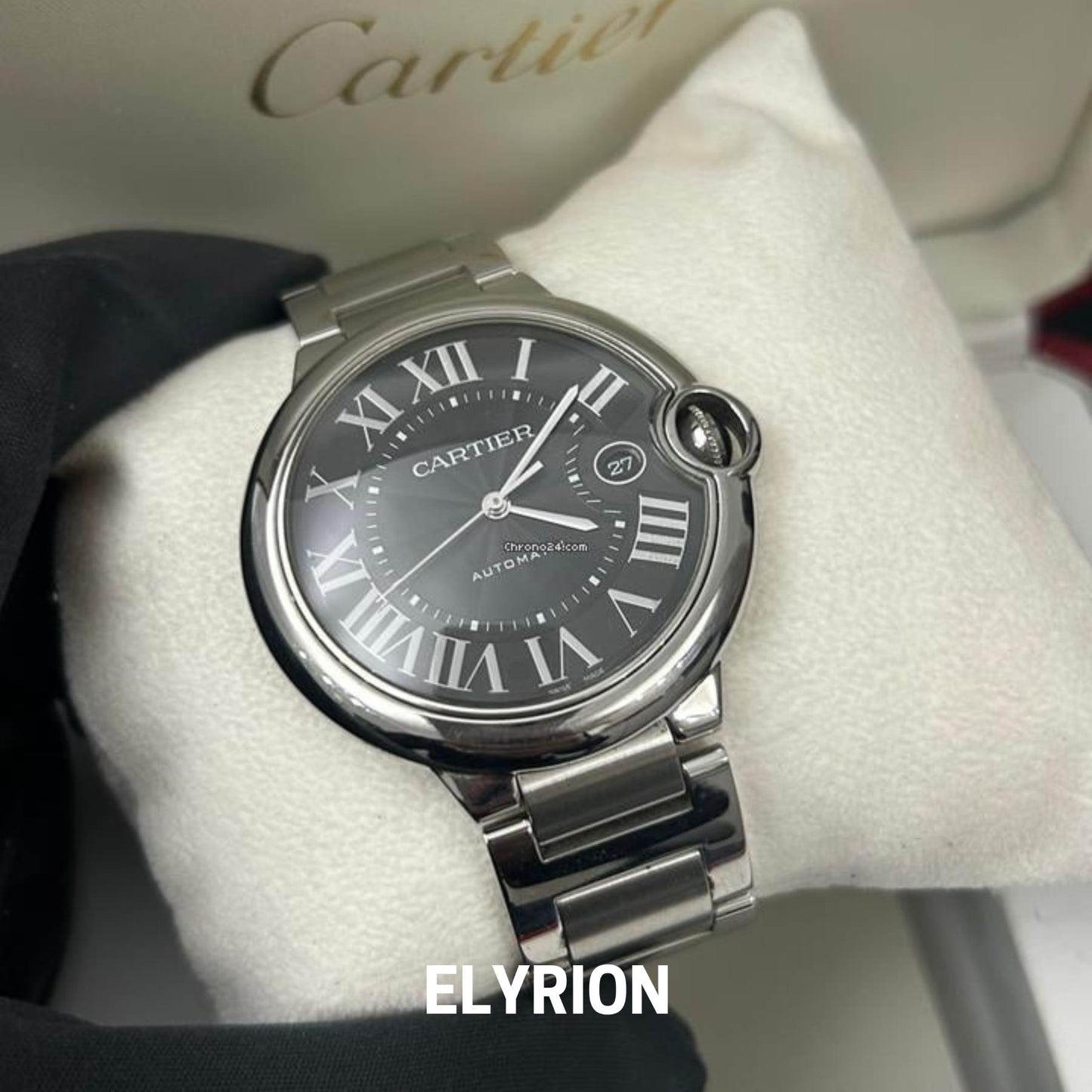 Montre Femme - Panthère Two Tone Diamond Rose Gold & Silver.