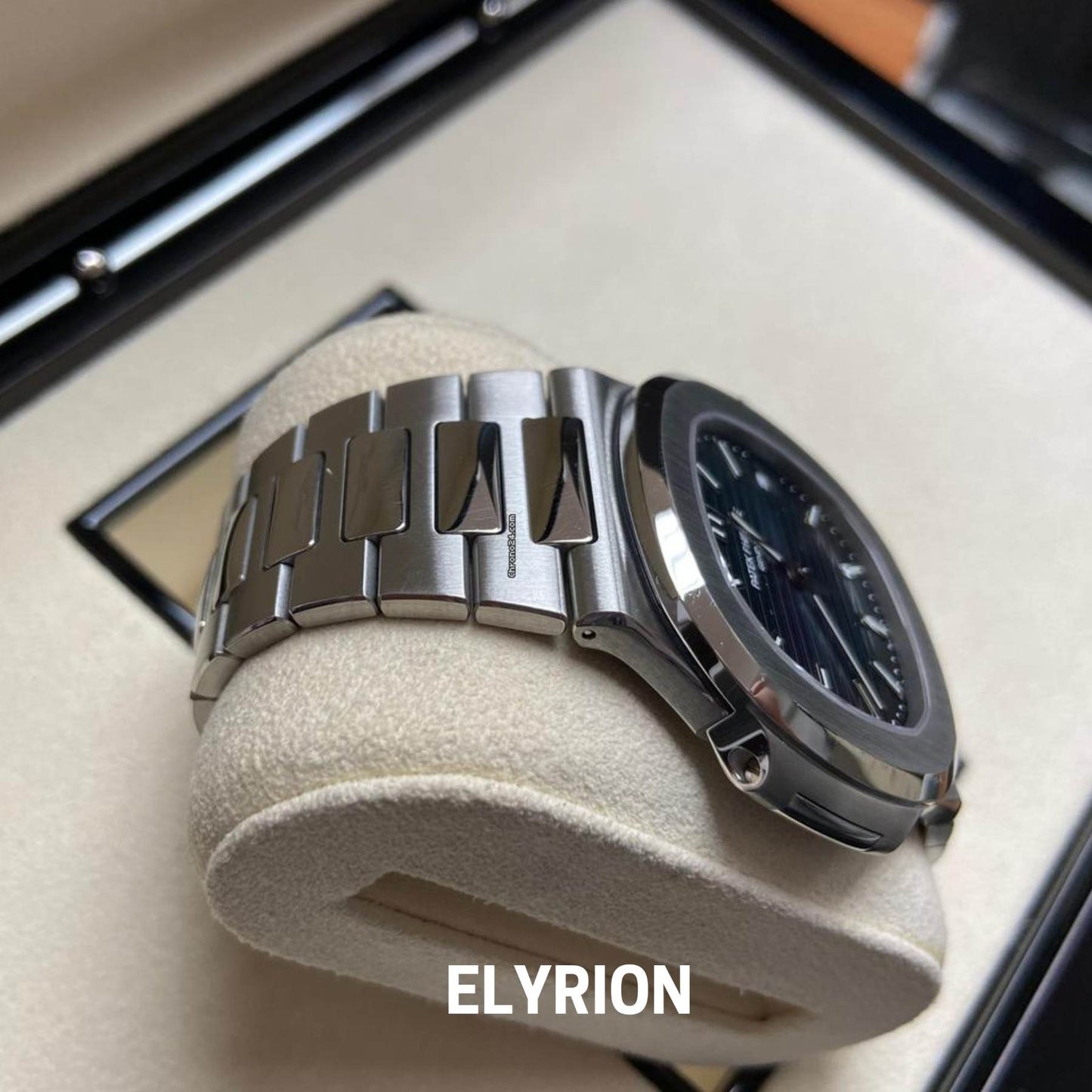 Montre Homme - Patek Nautilus Bleu