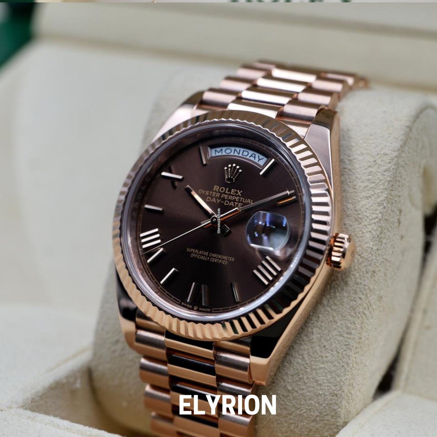 Montre Homme - Daydate Chocolate