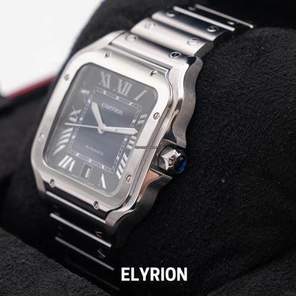 Montre Homme - Cart Santos Noir