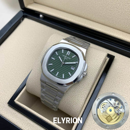 Montre Homme - Patek Nautilus Olive Green