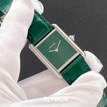 Montre Femme - Tank Louis Vert