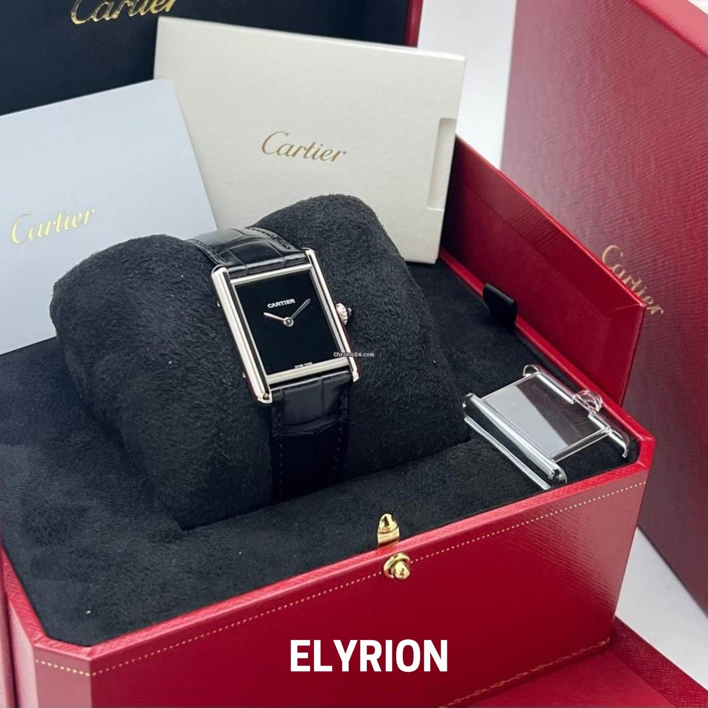 Montre Femme - Tank Must Noir