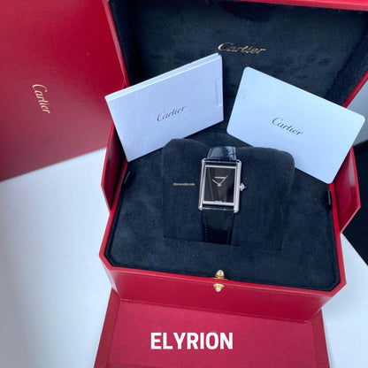 Montre Femme - Tank Must Noir