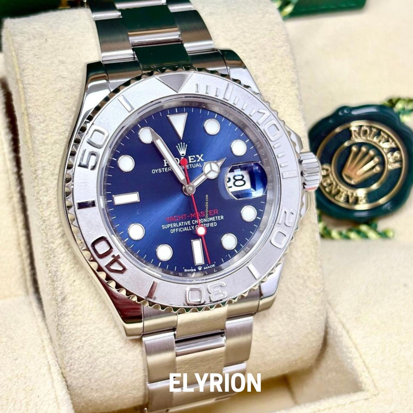 Montre Homme - Yacht-Master Bleu