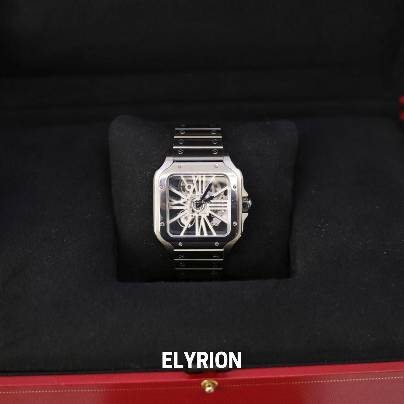 Cartier Santos de Cartier Skeleton – Grand Modèle (WHSA0015)