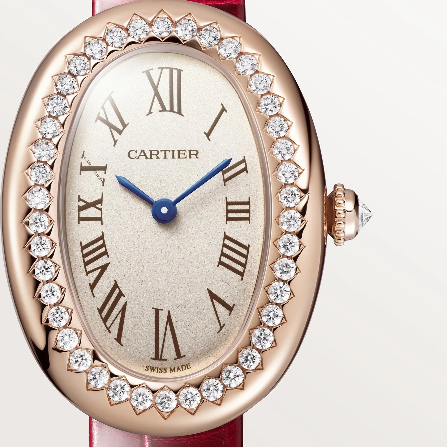 Cartier Baignoire Petit modèle burgundy