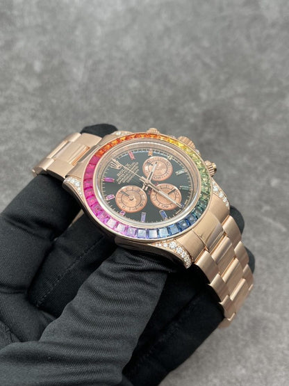 Montre  Cosmograph Daytona Rainbow Rose