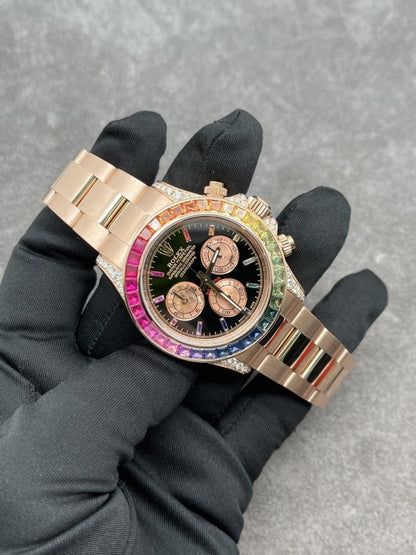 Montre  Cosmograph Daytona Rainbow Rose