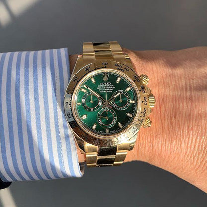RLX Cosmograph Daytona cadran vert