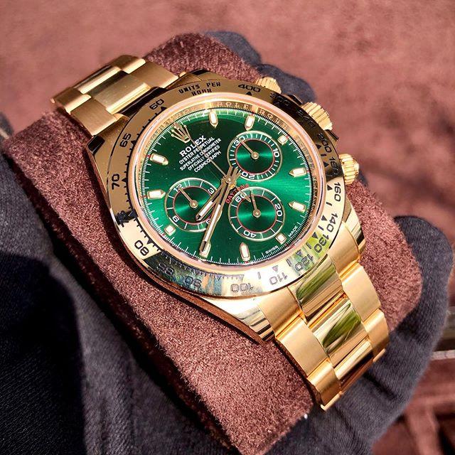 RLX Cosmograph Daytona cadran vert