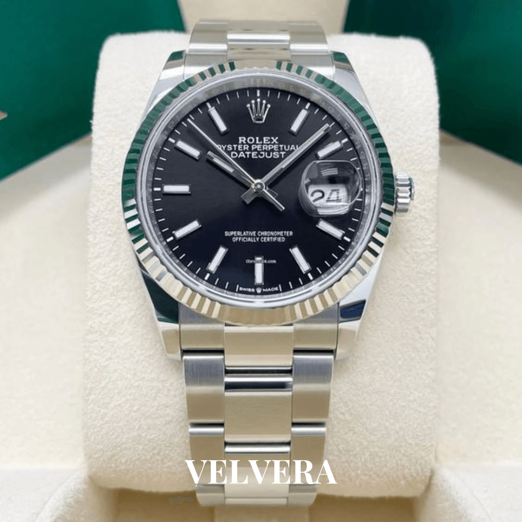 Montre Homme -  Date just 41 Noir