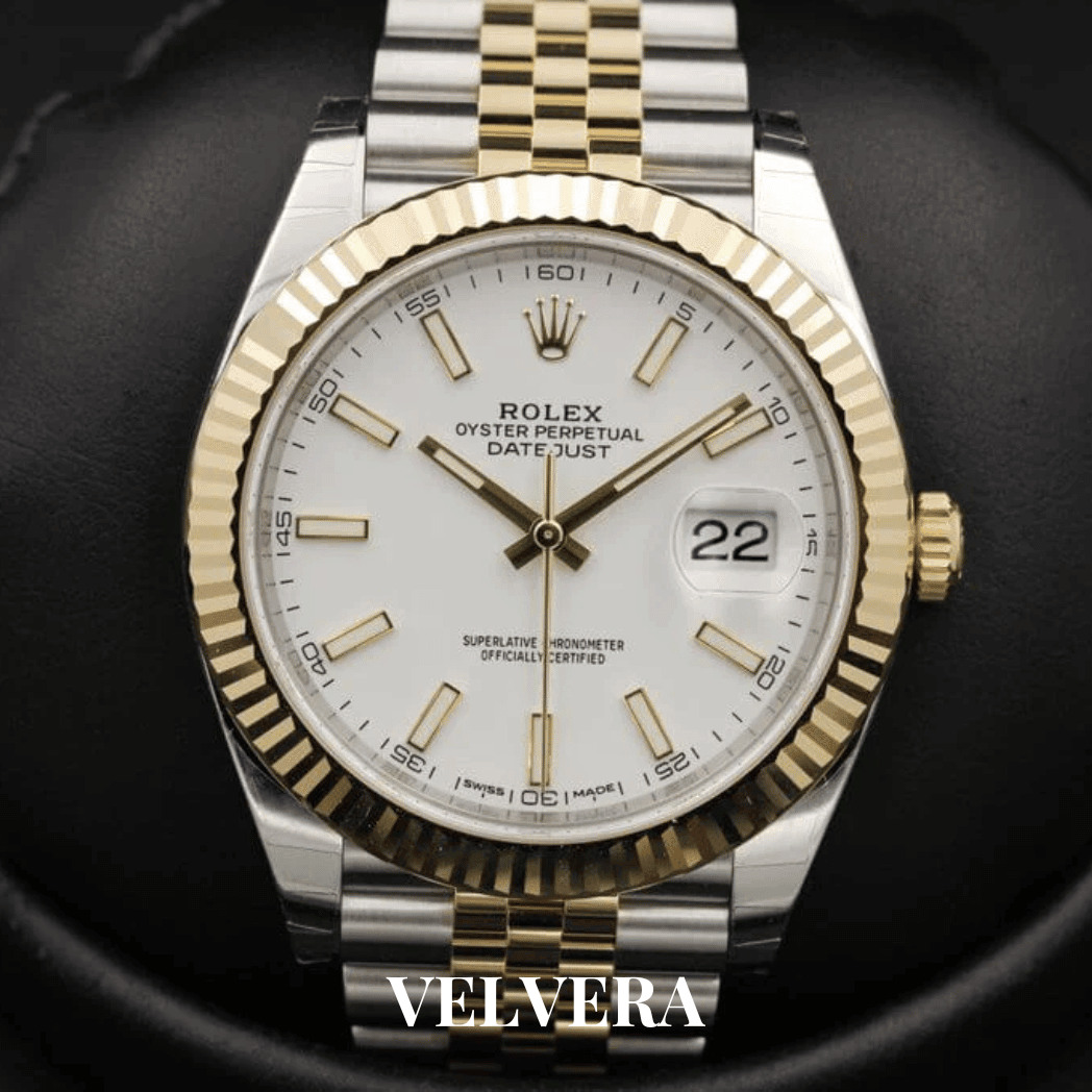 Date-Just 126333 Fond Blanc Jubilée 41mm