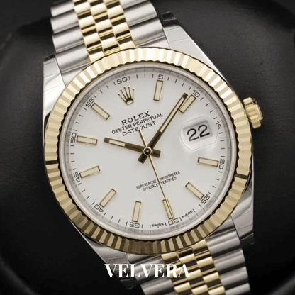 Date-Just 126333 Fond Blanc Jubilée 41mm