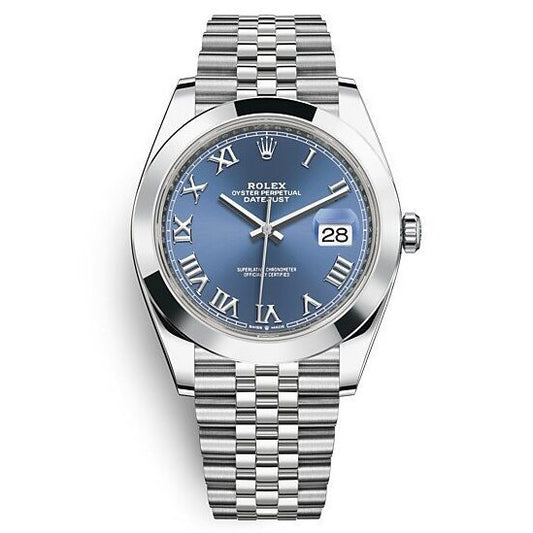 Montre  Datejust Bleu