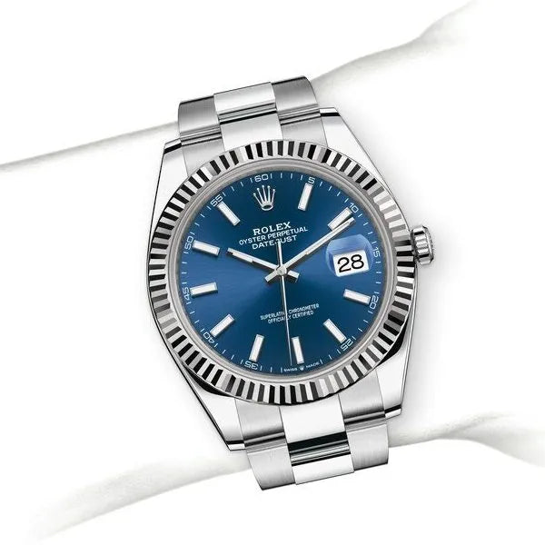 Montre Datejust Bleu