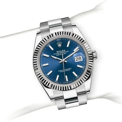 Montre Datejust Bleu