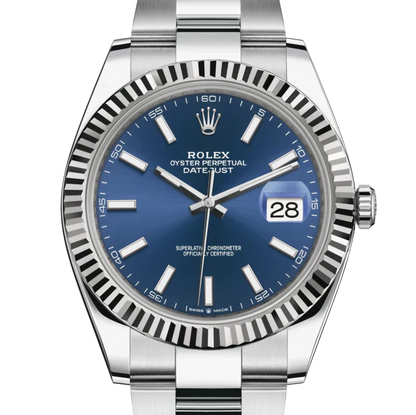 Montre Datejust Bleu