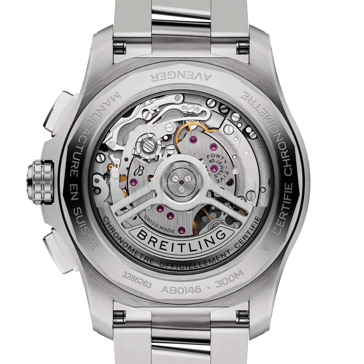 Montre Breitling Avenger B01 Chronograph automatique cadran noir